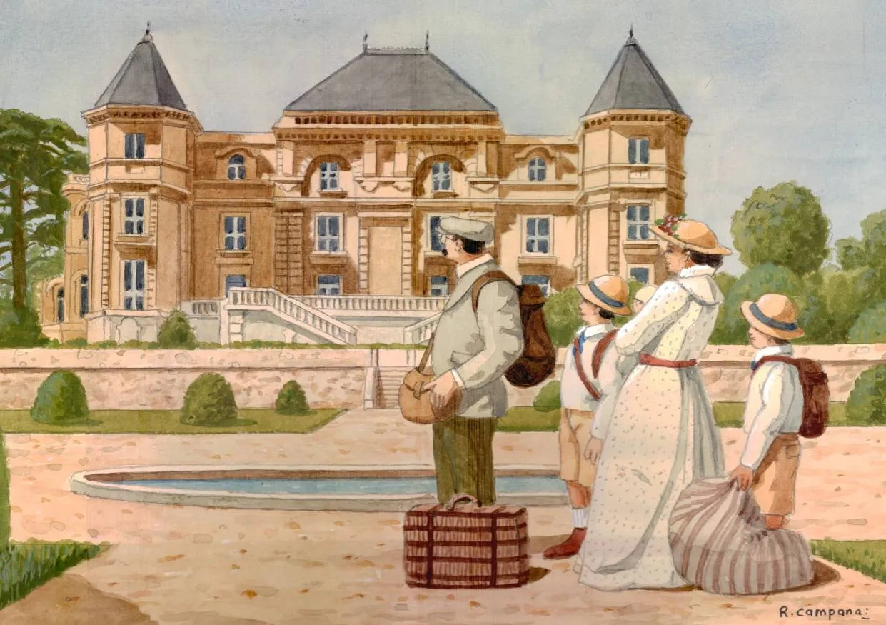 ET LA BASTIDE DEVINT CHATEAU